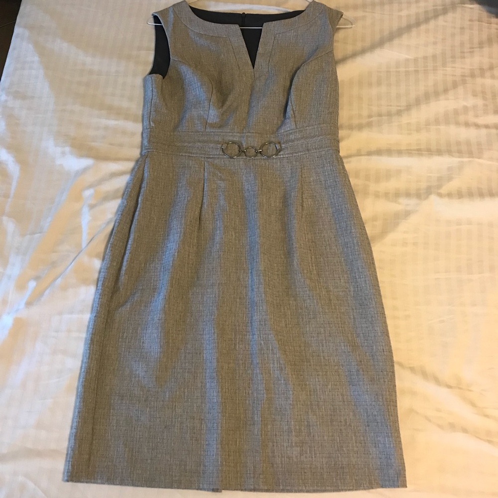 🔆Gray work sheath dress